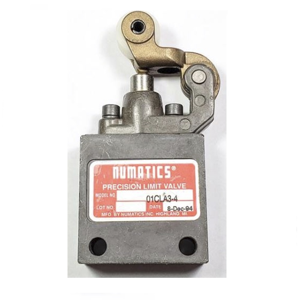 01CLA3 NUMATROL MECHANICAL VALVE 0CLA SERIES 3/2 NC SPR RTN 1/4" NPT (ROLLER LEVER)